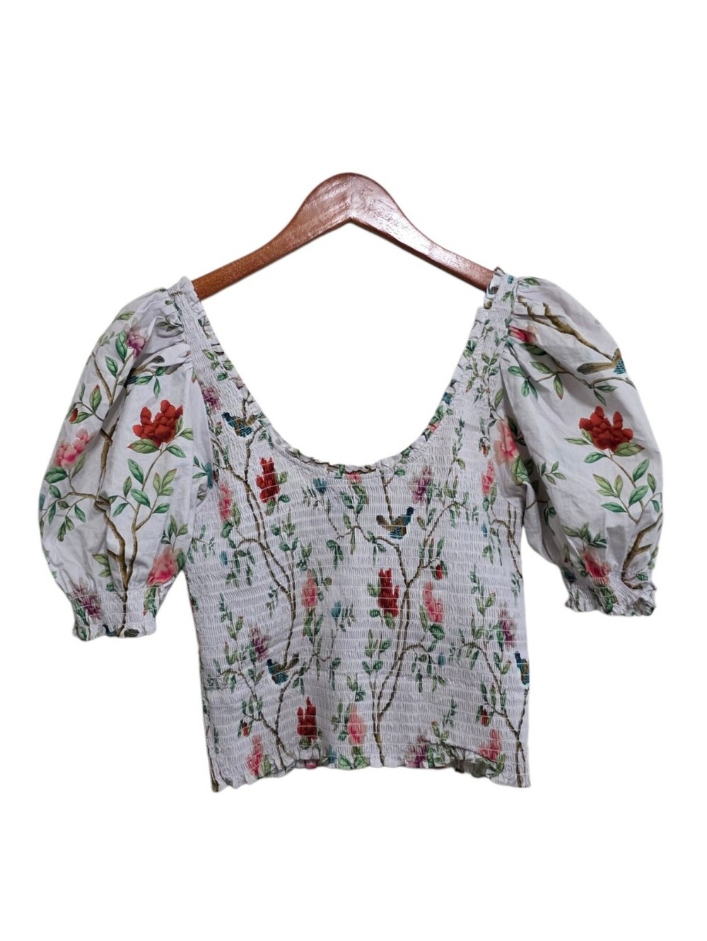 Hill House The Aiko Nap Top in Diane Hill Chinoiserie Size Small - Picture 3 of 4